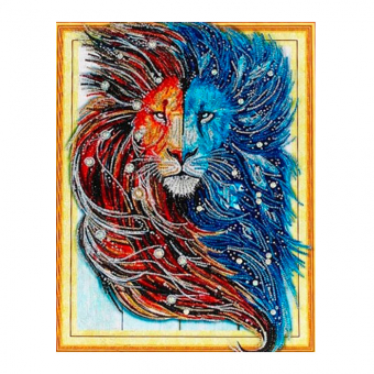 Купить Картина 3D из страз 40х50см. в коробке №5039 оптом